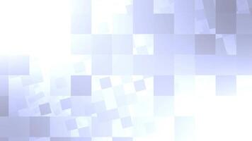 Geometric modern business presentation abstract white and blue background animation video