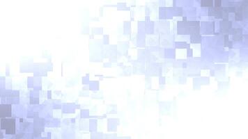 Modern white and blue, bright abstract geometric background animation, presentation backdrop template video