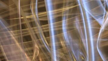 Abstract Animation Of Light Background With Curvy Lines video