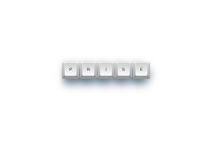 Price text on a 3d keyboard button with shadow concept series photo