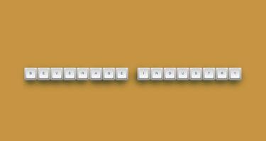 Beverage industry text on a 3d keyboard button with shadow concept series photo
