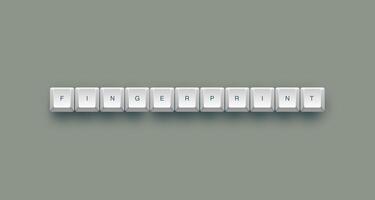 environment text on a 3d keyboard button with shadow concept series photo