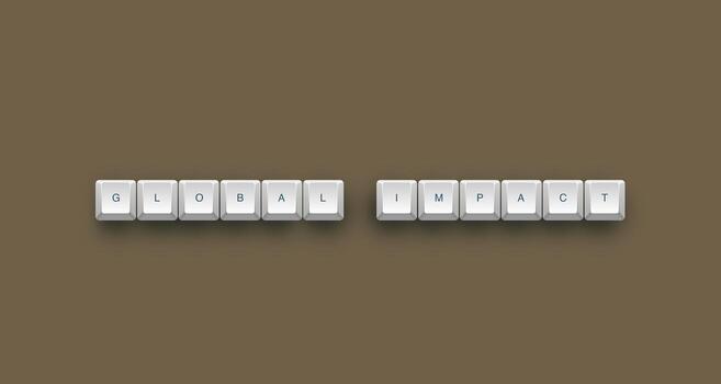 Beverage industry text on a 3d keyboard button with shadow concept series photo