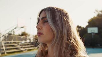 Woman Talking And Discussing With Joy video