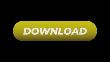 Animation of a Yellow Download Button Being Pressed video