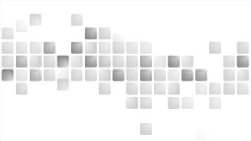 Abstract grey geometric technology background video