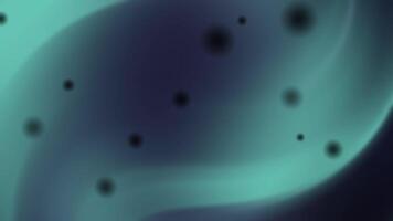 Dark teal swirling background with small dark spots can be used for abstract designs digital art or background textures video