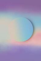Rainbow circle blurred color Wave. Fluid gradient background. Abstract liquid colorful shapes. Futuristic design wallpaper for banner photo