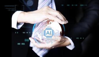 ai in business - ai in business concept photo