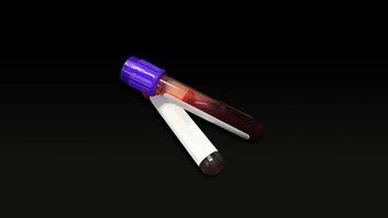 Blood vessels a pair of scissors with a purple handle photo