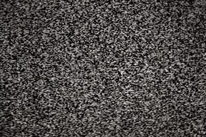 Static pixel noise of a television set photo