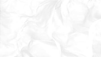 White abstract background with waves in motion. video