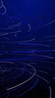 Abstract blue background with lines. video