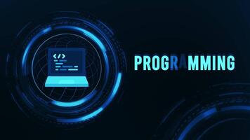 Programming Flickering Text With HUD Animation video