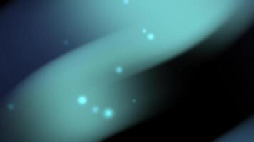 Teal gradient with blue sparkles on black Suitable for backgrounds wallpaper digital designs or concept art for various projects video