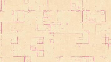 Geometric square pattern in pink and beige tones ideal for decorations suitable for background video
