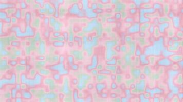 Abstract pastel artwork with dots in blue pink and green tones suitable for background video