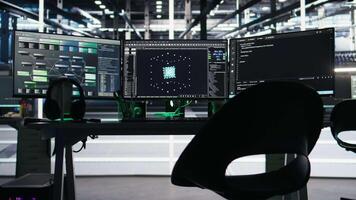 monitor nel dati centro visualizzazione nodo albero programmazione ottimizzazione infrastruttura Salute. visivo programmazione sistemi su postazioni di lavoro rilevamento server camera attrezzatura malfunzionamenti, fiocco su tiro video