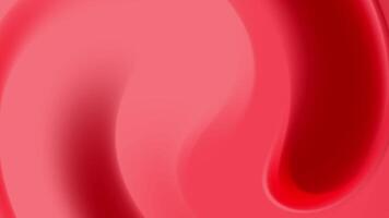 Elegant red abstract background with smooth gradients and flowing organic shapes. video