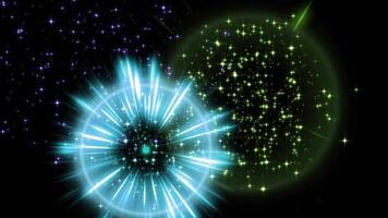 Celebration background, countdown, New Year's Eve, festival-like background with flashy fireworks video
