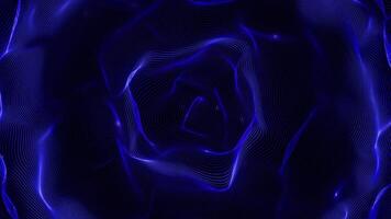 Sleek Animated Blue Lines Technology Background Loop Animated video
