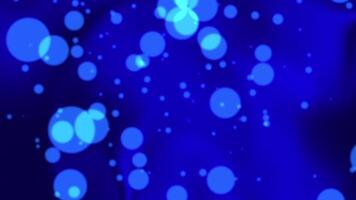 abstrato azul gradiente fundo com bokeh video