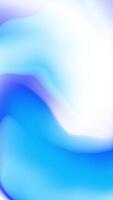 Abstract blue and white wave background animation with seamless looping video