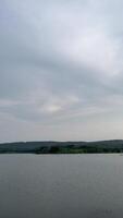 Beautiful natural scenery of the lake. Comfortable and quiet life around the lake video