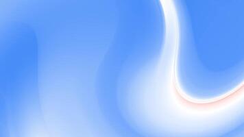 A blue and white abstract background with a white light. Seamless looping video