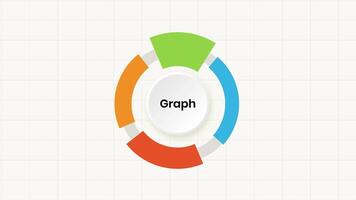 Clean Circular Chart Design for Business Data Visualization video