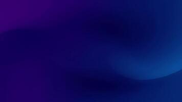 Gradient Flow Animated Background in Deep Blue and Mysterious Purple Tones video