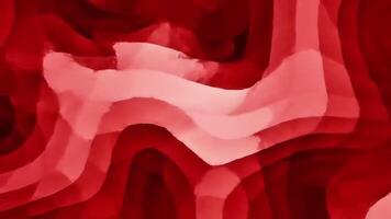 Abstract Red Strokes Animation Fluid Design and Textured Patterns Motion Graphics video