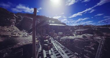 CGI of abandoned mining site video
