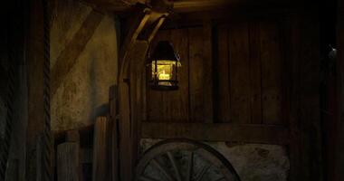 Surreal CGI of a thatched cottage video
