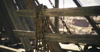 Serene CGI of abandoned mining site video