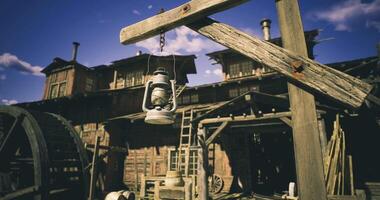 Dynamic CGI of abandoned mining site video