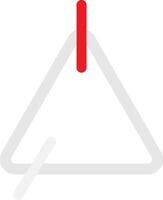 Triangle Shape FoodSound vector
