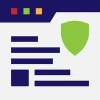 Online Privacy Data People vector