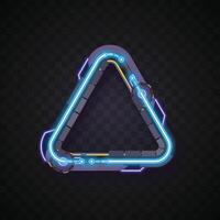 Triangle banner. Simple banner. Futuristic banner set. vector