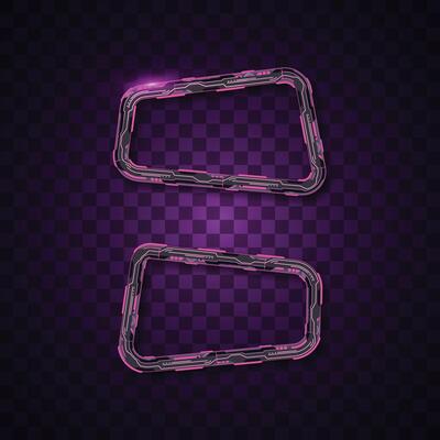 Abstract banner. Futuristic banner. Technology banner.