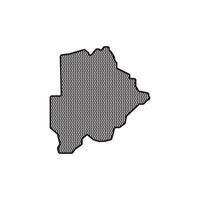 A black and white map of the country of sudan vector