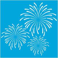 Fireworks icon illustration design vector