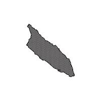 A black and white map of the island of new zealand vector