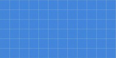 Horizontal blueprint background with technical grid in blue color vector