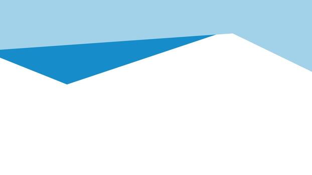 Abstract header template with dynamic blue wave and transparent background flat illustration vector