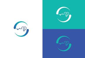 Medical and Healthcare Center logo design, Modern Health design, illustration vector