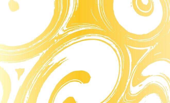 a yellow and white swirl pattern