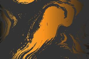 a black and orange abstract painting with a moon vector