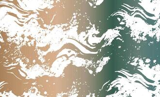 a background with a white and green paint vector