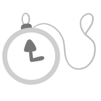 uma cinzento bolso Assistir com mãos este pode mostrar a Tempo e Pare a tempo. png